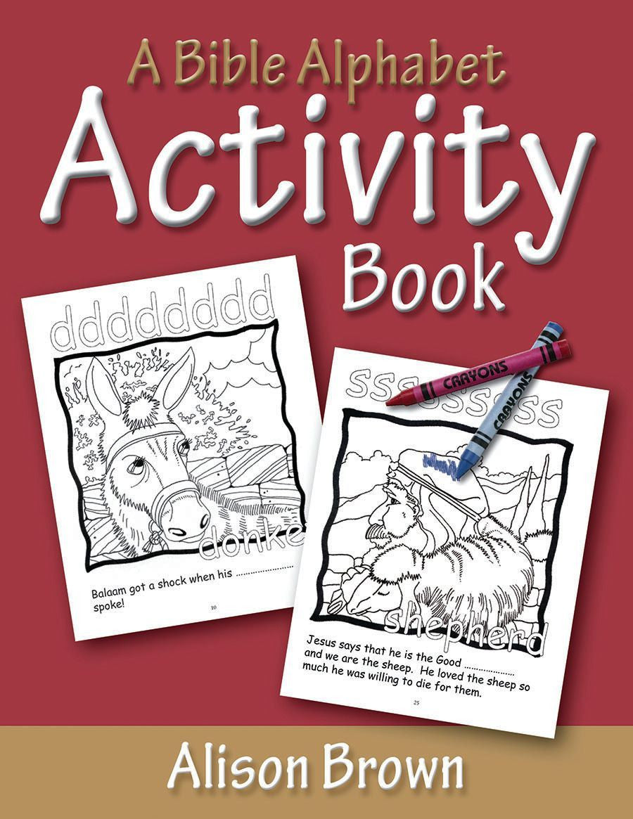 A Bible Alphabet Activity Book