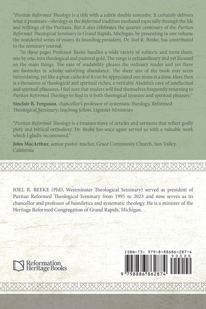 Puritan Reformed Theology