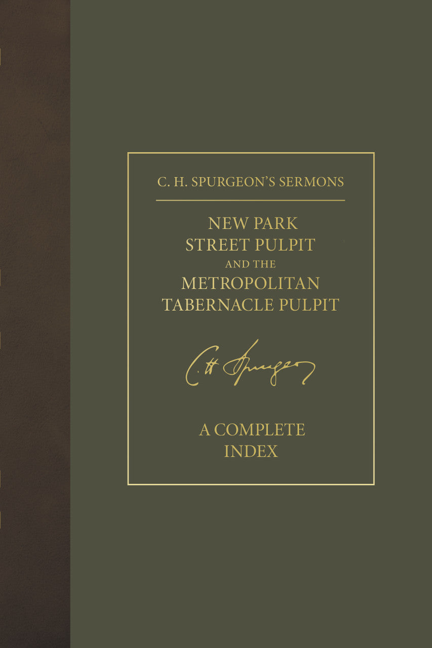 Charles Spurgeon Index Volume – Reformation Heritage Books