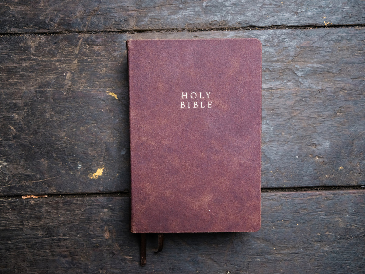 The Reformation Heritage KJV Study Bible — Cowhide Leather, Brown