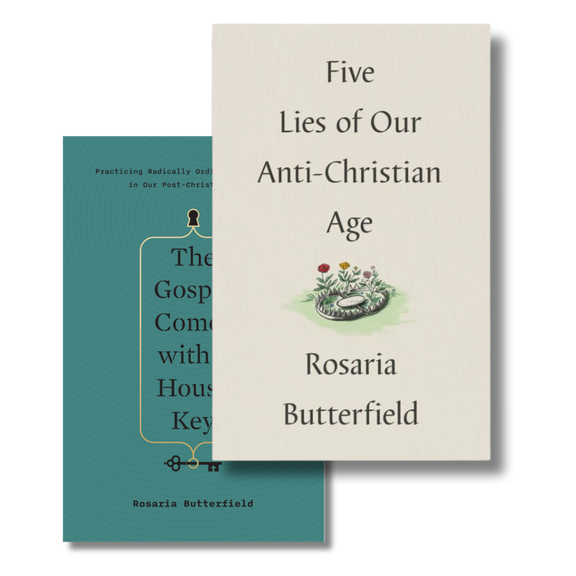 Bundle: Five Lies of Our Anti-Christian Age + The Gospel Comes with a Housekey