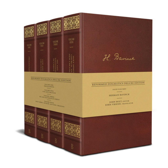 Reformed Dogmatics, 4 Volume Set, Deluxe Edition